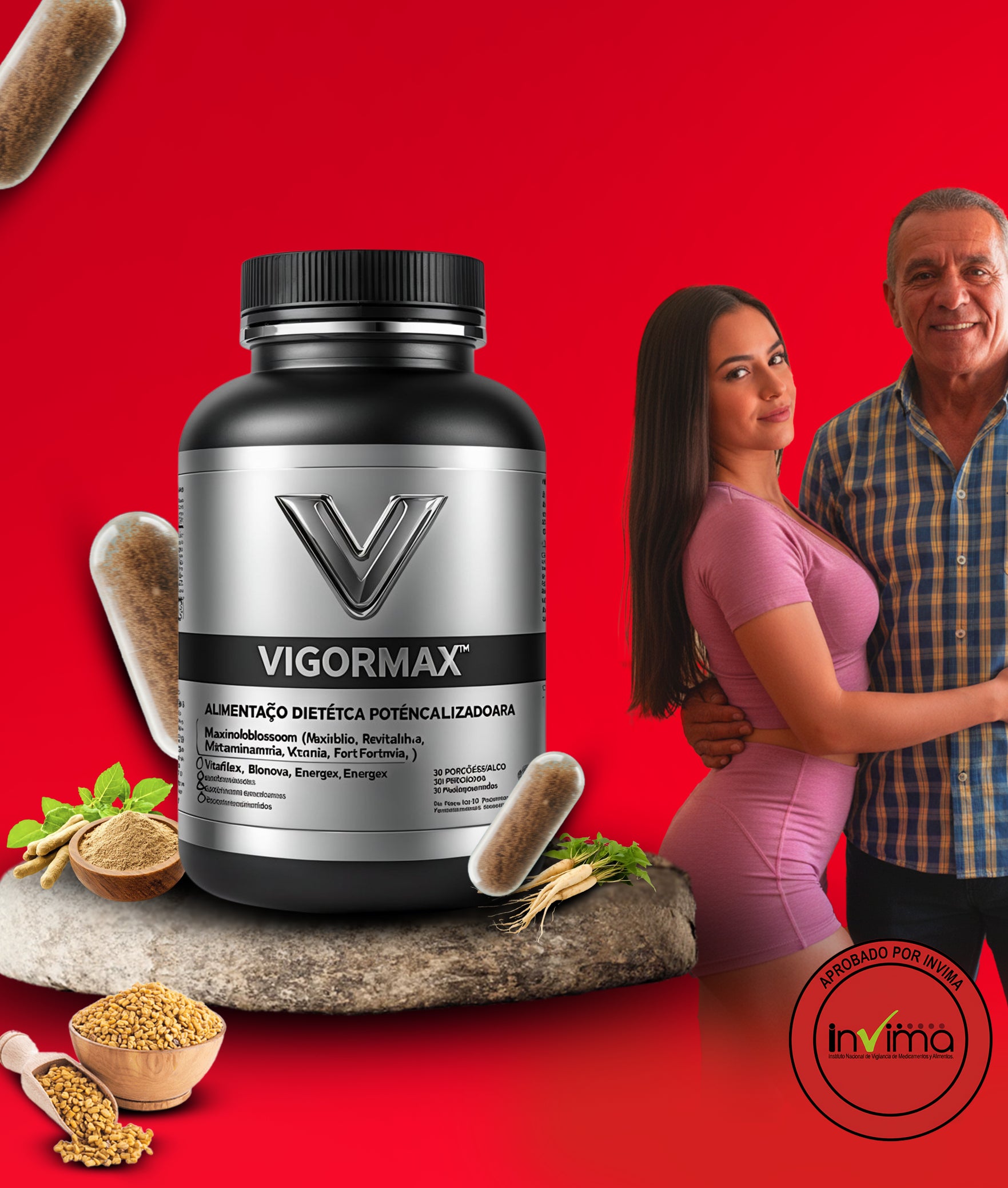 VigorMax 🔥Energía y potencia todos los días 👉 Pide Hoy 2 y Recibe 3 meses de tratamiento🎁